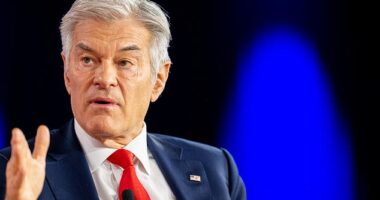 Centers for Medicare & Medicaid Services Administrator, Mehmet Oz participates in a discussion during the Conservative Political Action Conference