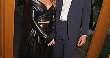 Ellie Goulding is reeling from the breakdown of her marriage to Caspar Jopling and finding her feet as a single woman. She is pictured with Mr Jopling at The Serpentine Gallery on June 27, 2023 in London