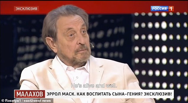 Elon Musk's father has claimed convicted sex offender Jeffrey Epstein is still alive, insisting it is 'absurd' to believe he died in jail. Errol Musk, 79, made the remarks during a primetime interview on Russian state television controlled by Vladimir Putin