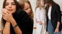 Emily Ratajkowski and son Sylvester pose together for Chanel Mother's Day campaign