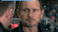 Frank Lampard appeared emotional in a post-match interview after Coventry sealed promotion