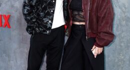 Millie Bright, pictured with her new influencer barber boyfriend Tom Mitchell at the Tyson Fury vs Arslanbek Makhmudov fight earlier this month, is retiring from football