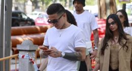 Enzo Fernandez was spotted in Madrid on Monday, a month after his controversial comments