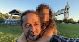 Andrew Emerald appears in Facebook posts with a young girl presumably his daughter