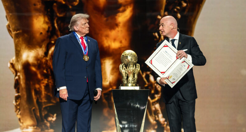 FIFA Sources Say Infantino Will Ask Trump to Pause ICE Raids During World Cup.