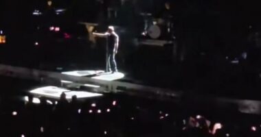 Bruce Springsteen, 76, started his show on Sunday with a prayer for President Donald Trump¿s safety after the shooting at the White House Correspondents¿ Dinner the night before
