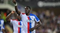 Crystal Palace are into the UEFA Conference League semi-finals - though they lost on the night to Fiorentina (Ismaila Sarr celebrates scoring)