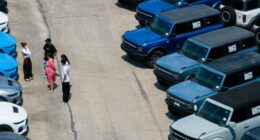 Ford’s profit jumps as carmaker powers through an EV slowdown