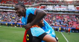 Axel Tuanzebe's 100th-minute winner against Jamaica sent the Democratic Republic of Congo to the World Cup