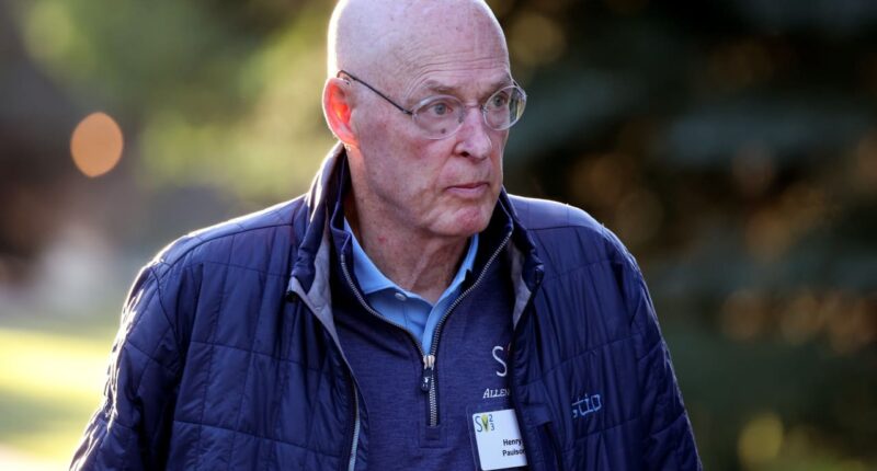 Former Treasury Secretary Henry Paulson warns U.S. needs an emergency ‘break-the-glass’ plan if Treasury demand collapses