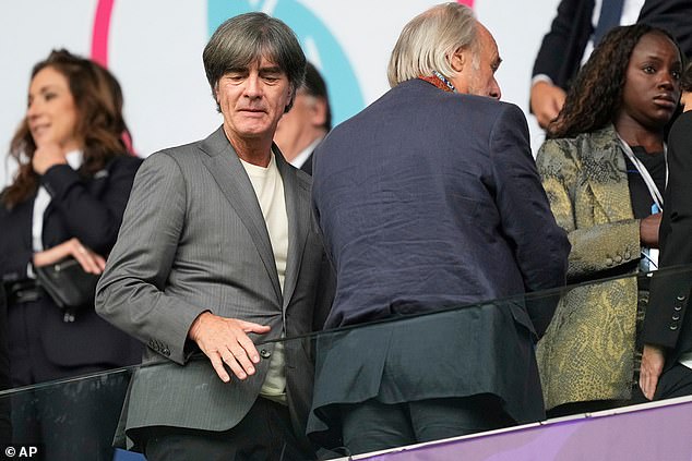 Joachim Low (middle left) is reportedly close to taking the Ghana managerial position ahead of the World Cup