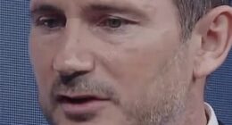 Frank Lampard paid an emotional tribute to his TV presenter wife on Sunday evening after guiding Coventry City back to the Premier League for the first time in 25 years.