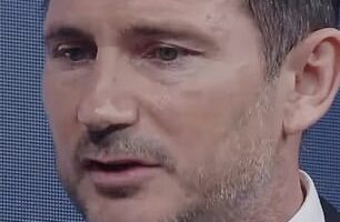 Frank Lampard paid an emotional tribute to his TV presenter wife on Sunday evening after guiding Coventry City back to the Premier League for the first time in 25 years.