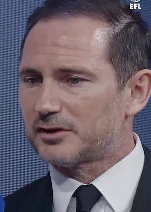 Frank Lampard paid an emotional tribute to his TV presenter wife on Sunday evening after guiding Coventry City back to the Premier League for the first time in 25 years.