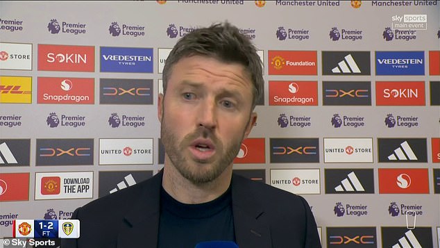 A furious Michael Carrick hit out at 'the worst decision I've ever seen' on Monday night