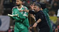 Manchester City and Italy goalkeeper Gianluigi Donnarumma (left) has spoken out following his side's failure to qualify for a World Cup again