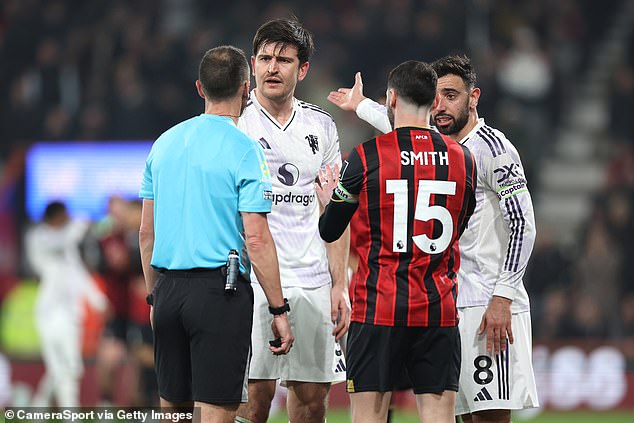 Harry Maguire's reaction to his sending off at Bournemouth is set to earn him a ban