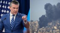 Secretary of War Pete Hegseth snapped at a reporter during a Wednesday morning press conference after being questioned about Donald Trump's ceasefire deal with Iran . Just over 12 hours after Trump announced a two-week ceasefire conditional on Iran reopening the Strait of Hormuz, Hegseth took the podium in the Pentagon's briefing room. He touted the President's deal, declared the US had secured a victory 'with a capital V' and boasted of the number of Iranian leaders killed by American and Israeli forces.