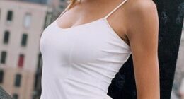 Heidi Klum seen in a rare photo from her youth