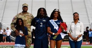 Elijah Lemeuble (c), a promising soccer player from Georgia, has tragically drowned aged 17