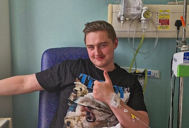 Hope Street star Finnian Garbutt has died at the age of 28, just days after sharing his terminal cancer diagnosis (pictured in August 2024)