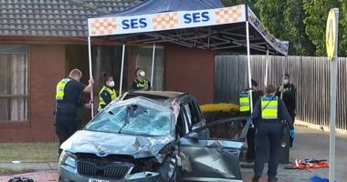 The devastating aftermath of a senseless crash in Hoppers Crossing that left one boy dead