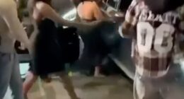 Horrifying footage has emerged showing the moment a car ploughed into pedestrians in central London