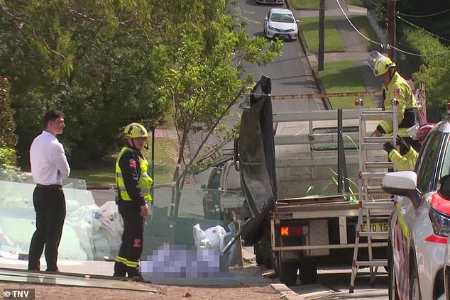 Horror as man dies after 300kg of glass falls onto him in Dural