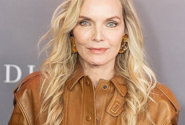 Michelle Pfeiffer is a perfect example of a celebrity who has managed to achieve hair that is 'tousled and textured with a little bit of volume', according to celebrity hair stylist Andrew Barton
