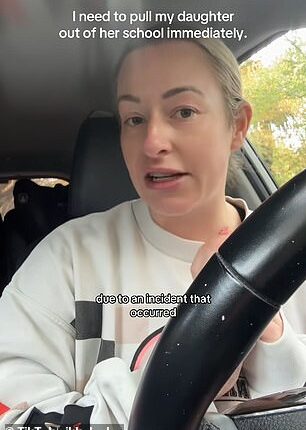 Nicole Sherwin has told of the mortifying moment she purchased a birthday gift for her daughter's seven-year-old friend - only to later realise she'd left a 'cheeky' item in the bag