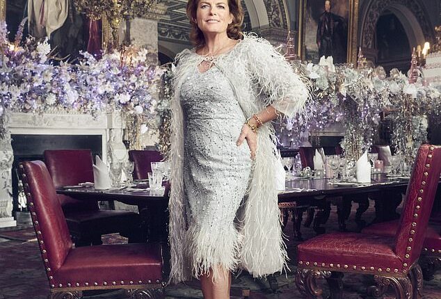 Emma Manners, the Duchess of Rutland, is famously stoical – but even she was tested by a year of frequent bad news and arduous surgeries. (Pictured at home in Belvoir Castle)