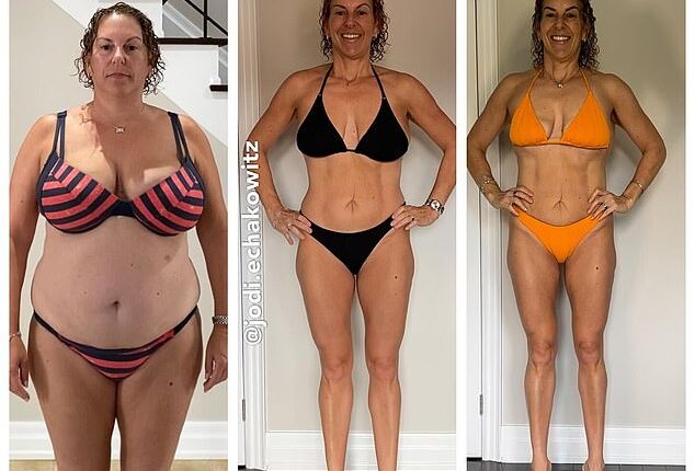 After working with a coach on The Wonder Women Program, which focuses on strength training, nutrition and mindset, Jodi Echakowitz lost four stone in just nine months
