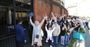 Young and old performers alike queued hours for a chance to impress in the first audition for Britain's Got Talent 2025 on Saturday