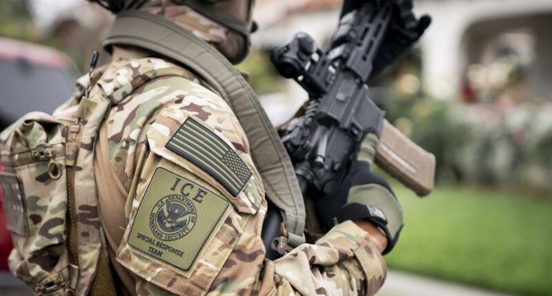 ICE Agents Shoot Fugitive Gang Member During Attempted Car Ramming.