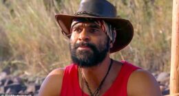 David Haye could not resist taking a final swipe at Adam Thomas after he became the second campmate to be eliminated from I'm A Celeb All Stars - while Gemma Collins was also sent packing