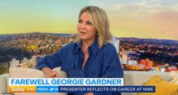 Georgie Gardner is set to have her final sign-off from 9News Sydney on Friday night , but her exit from the station appeared to be far from smooth