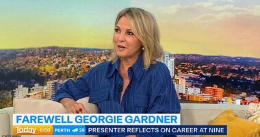 Georgie Gardner is set to have her final sign-off from 9News Sydney on Friday night , but her exit from the station appeared to be far from smooth