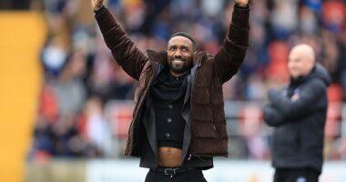 Defoe may have scored more than 300 goals over his own career, including 20 in 57 caps for England, but this one from Pennant in the 85th minute thrilled him as much as any of his own