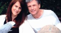 American Idol music supervisor Robin Kaye (left) and her husband Thomas DeLuca (right) together before they were murdered in their $4.5 million Encino mansion on July 10 during a home invasion