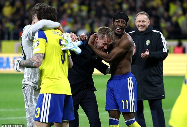 Sweden qualified for the World Cup via the play-offs, despite failing to win a game in their qualifying campaign
