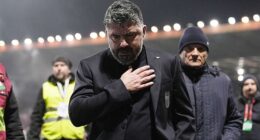 Gennaro Gattuso is expected to step down from his role as Italy head coach