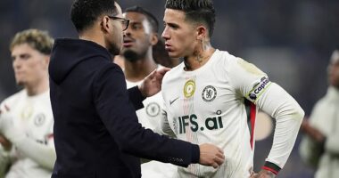 Enzo Fernandez has been sidelined for comments made during the international break about his future which 'crossed the line' - his agent has now hit back at the club