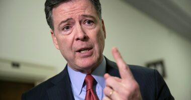 The Daily Mail has learned the new indictment relates to an Instagram post Comey made last May featuring seashells arranged to spell out '8647', a phrase adopted by Trump's critics that the president and his allies have characterized as a call for his assassination