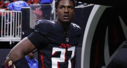 The NFL are 'closely monitoring all developments' surrounding Falcons star James Pearce Jr