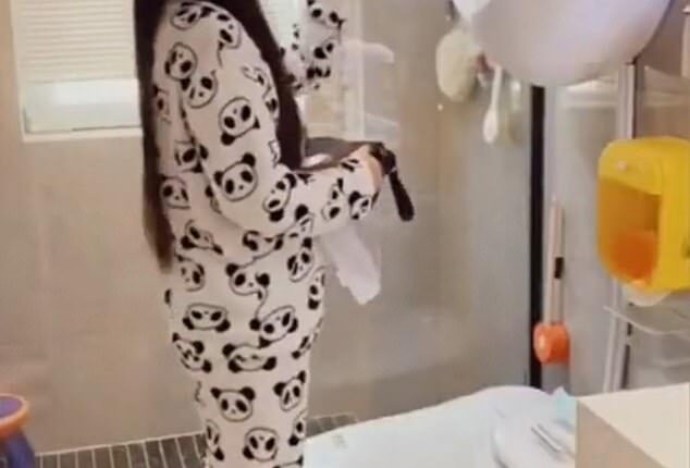 A viral video by a Japanese homeowner, posted to TikTok, has revealed some of the most innovative high-tech contributions. Amassing more than 8,000 likes, the clip shows a woman's cleaning rituals, but with a few twists