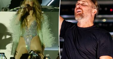 Jennifer Lopez makes surprise Coachella debut at 56 in plunging bodysuit