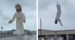 Jesus Christ Inflatable Doll Unleashes Chaos Before Easter: “Did Not Expect His Return To Go Down Like This”