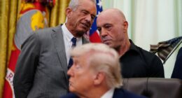 Joe Rogan questions Trump’s exit strategy for Iran days after hanging in Oval Office