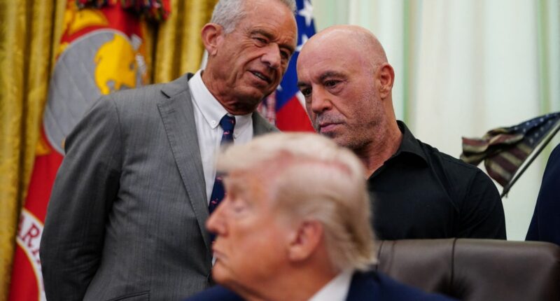 Joe Rogan questions Trump’s exit strategy for Iran days after hanging in Oval Office