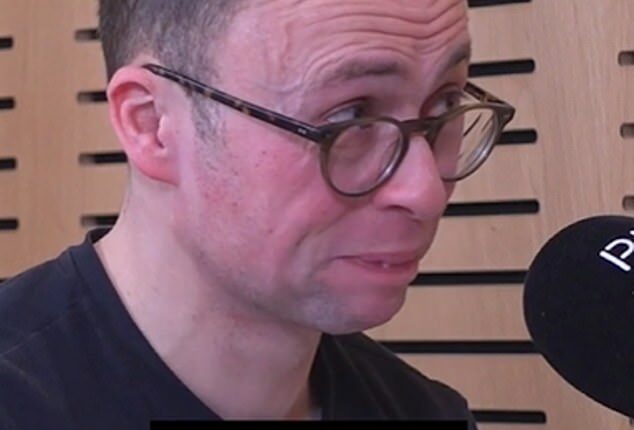 Joe Tracini fought back tears as he emotionally discussed the sexual abuse he suffered as a child, admitting he 'suppressed' the ordeal for many years